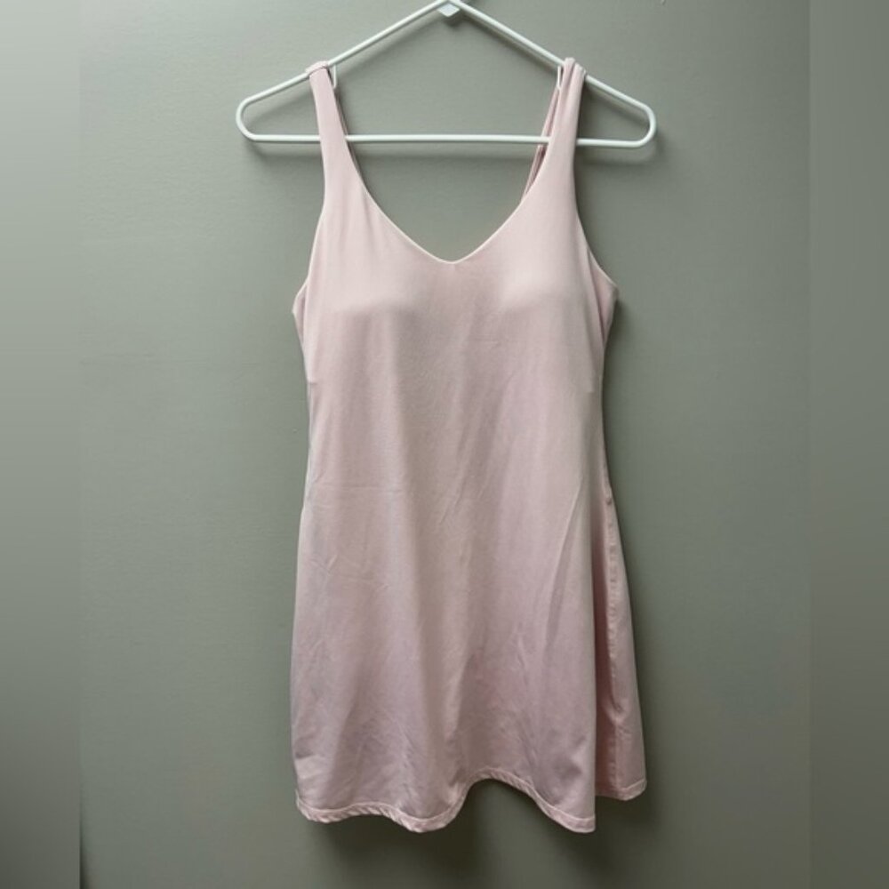 Refuge Light Pink Athletic Mini Dress